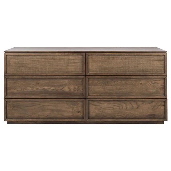 Hudson 6 Drawer 63'' W Double Dresser | Wayfair North America