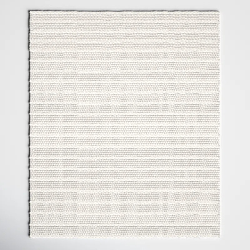 Sestina Handmade Flatweave Ivory Area Rug | Wayfair North America