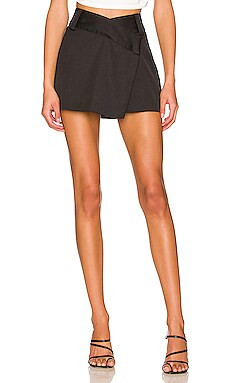 superdown Alana Mini Skirt in Black from Revolve.com | Revolve Clothing (Global)