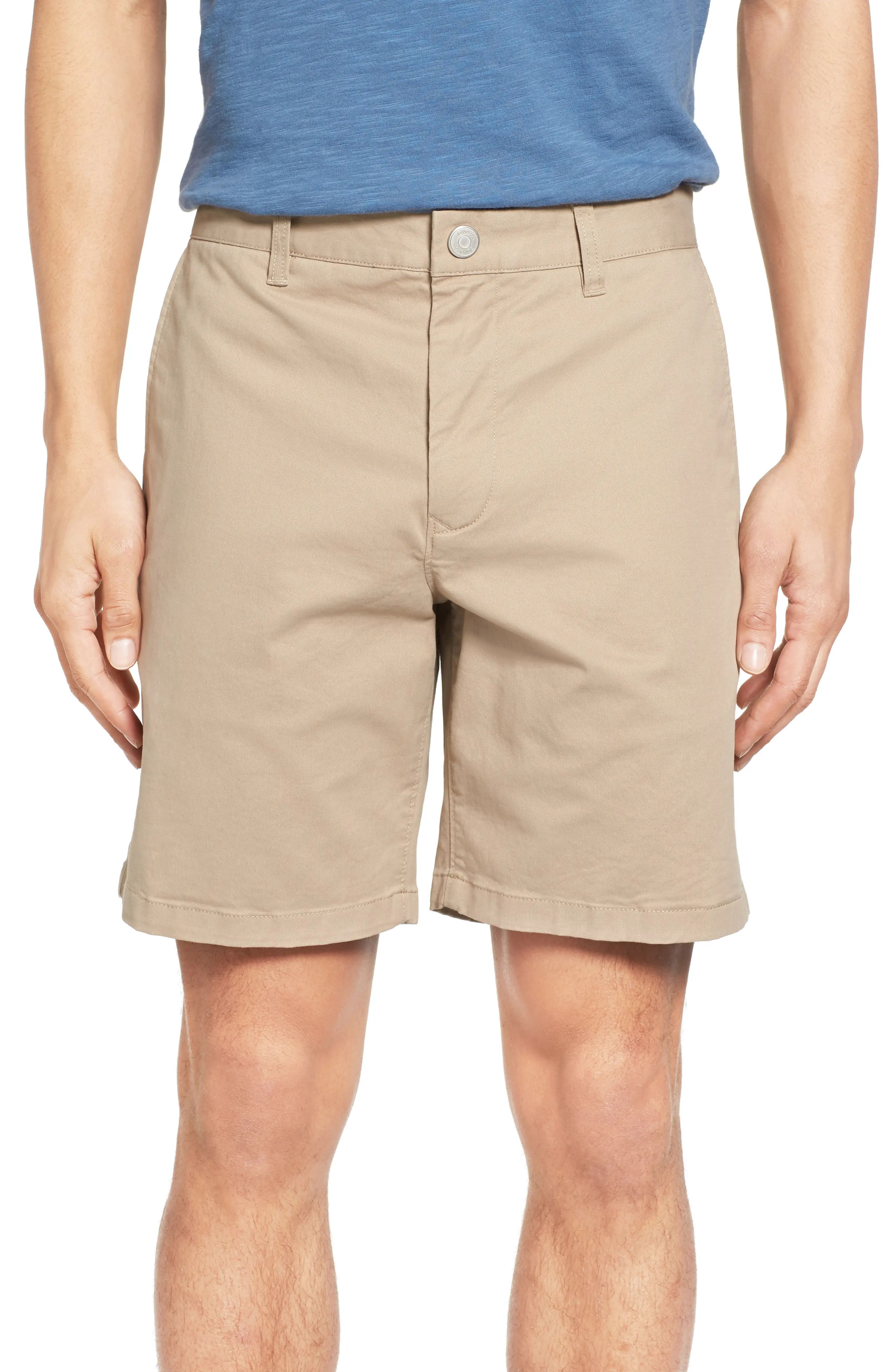Stretch Washed Chino 7-Inch Shorts | Nordstrom