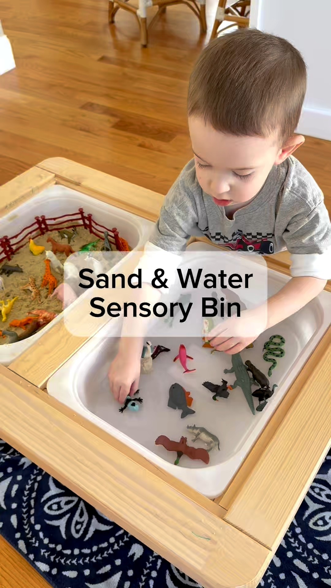 Sand & Water sensory bin idea 

#LTKmomlife #LTKKids #LTKBaby