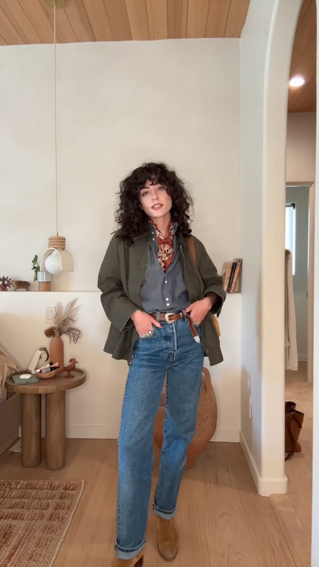 Denim on denim fall outfit inspiration  

#LTKStyleTip #LTKSeasonal