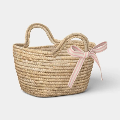Natural Woven Gifting Basket with Handles - Threshold™ | Target