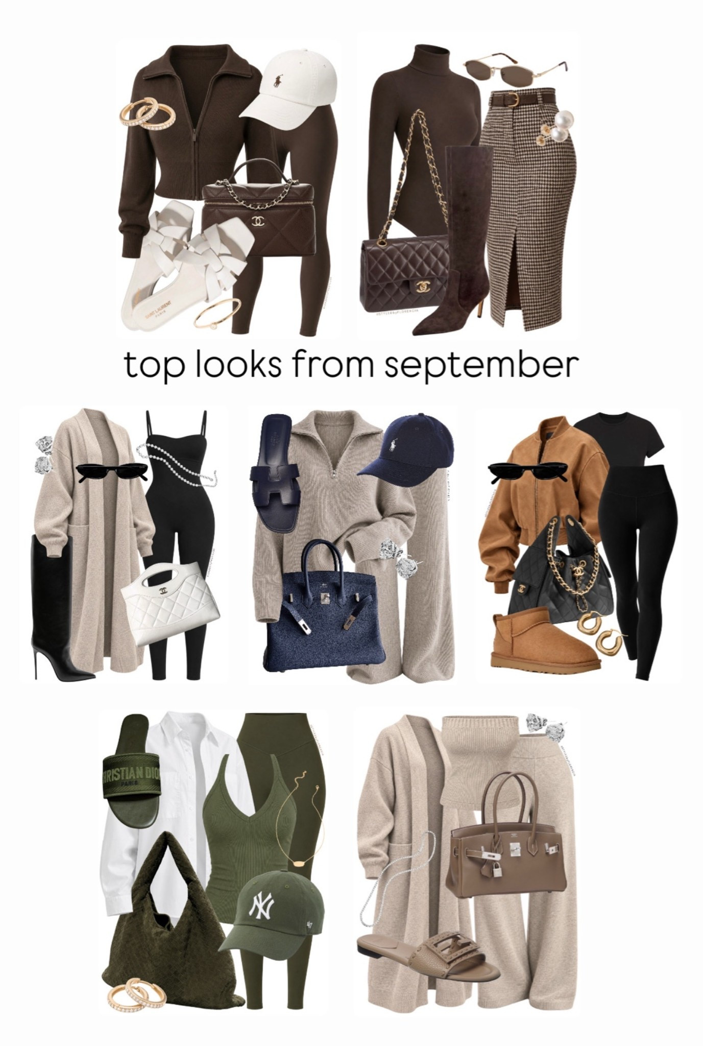 Your fave looks from sept!🤎