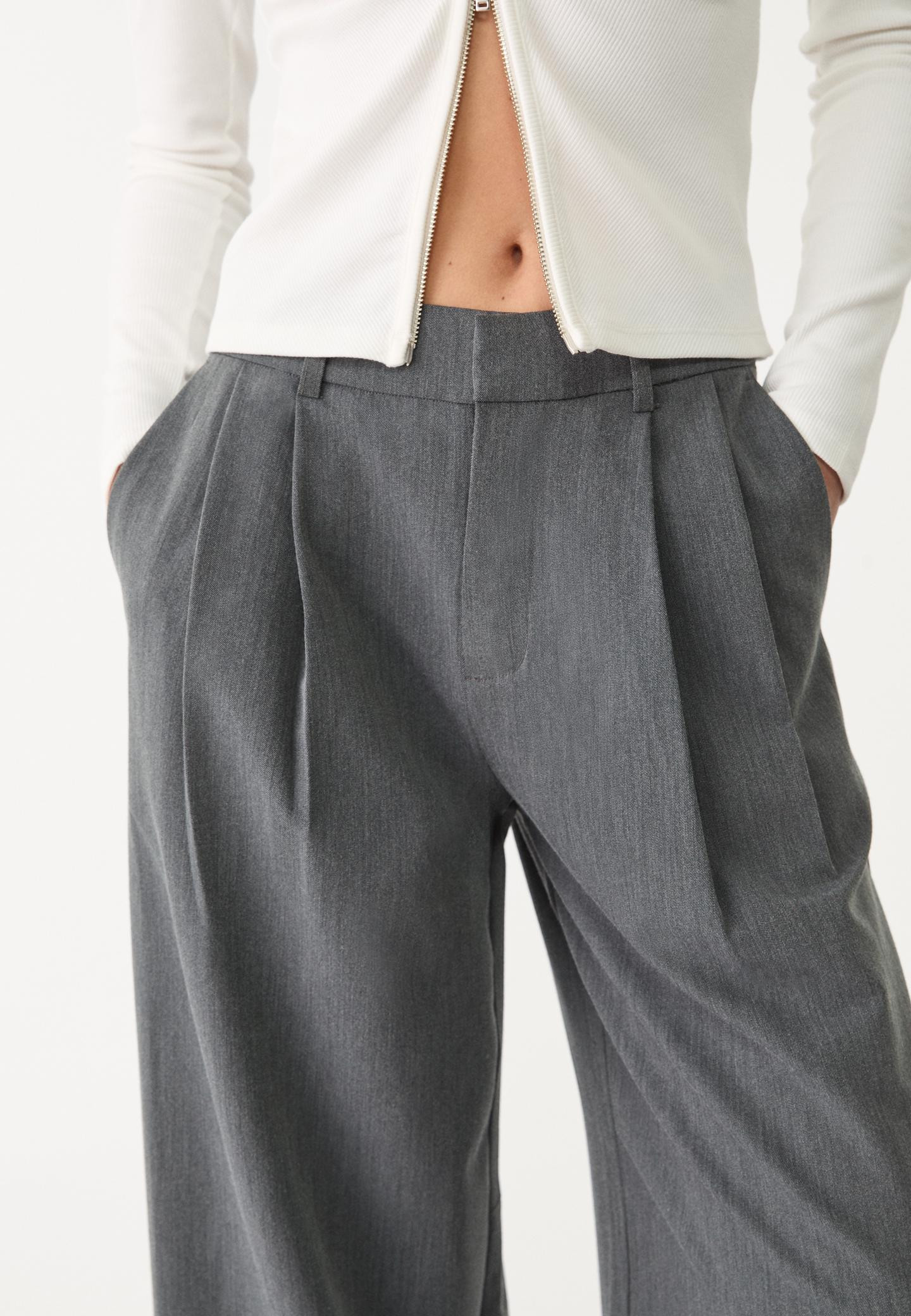 Pantalon super jambe large réglable | Stradivarius (FR)