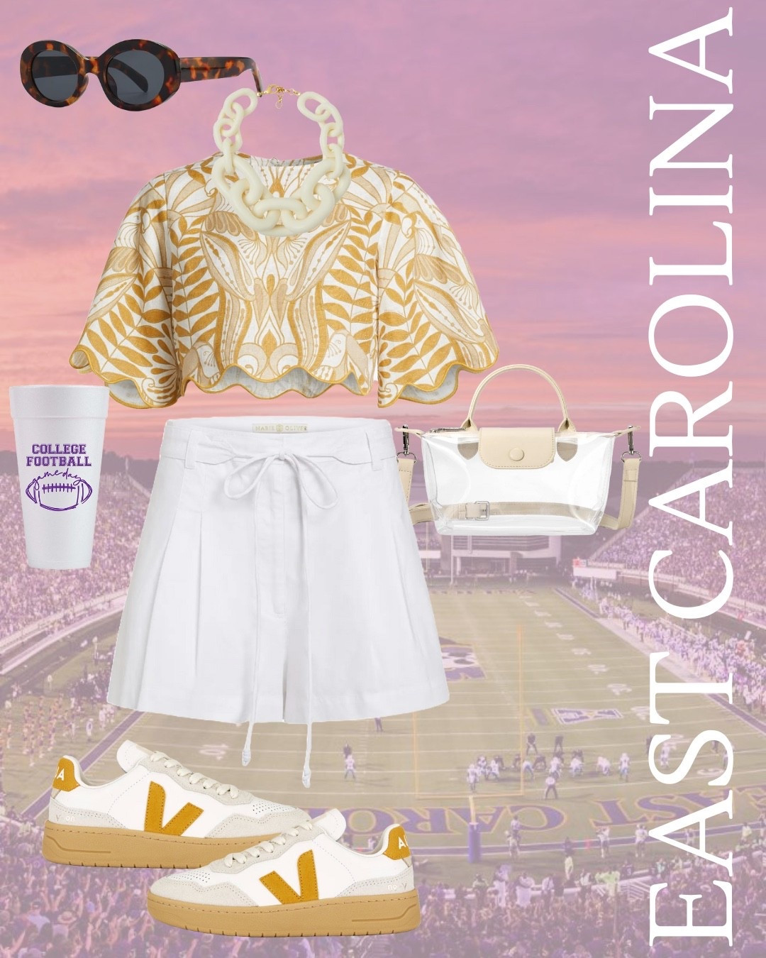 ECU Game Day! 💛🏴‍☠️

#LTKSaleAlert #LTKFindsUnder100