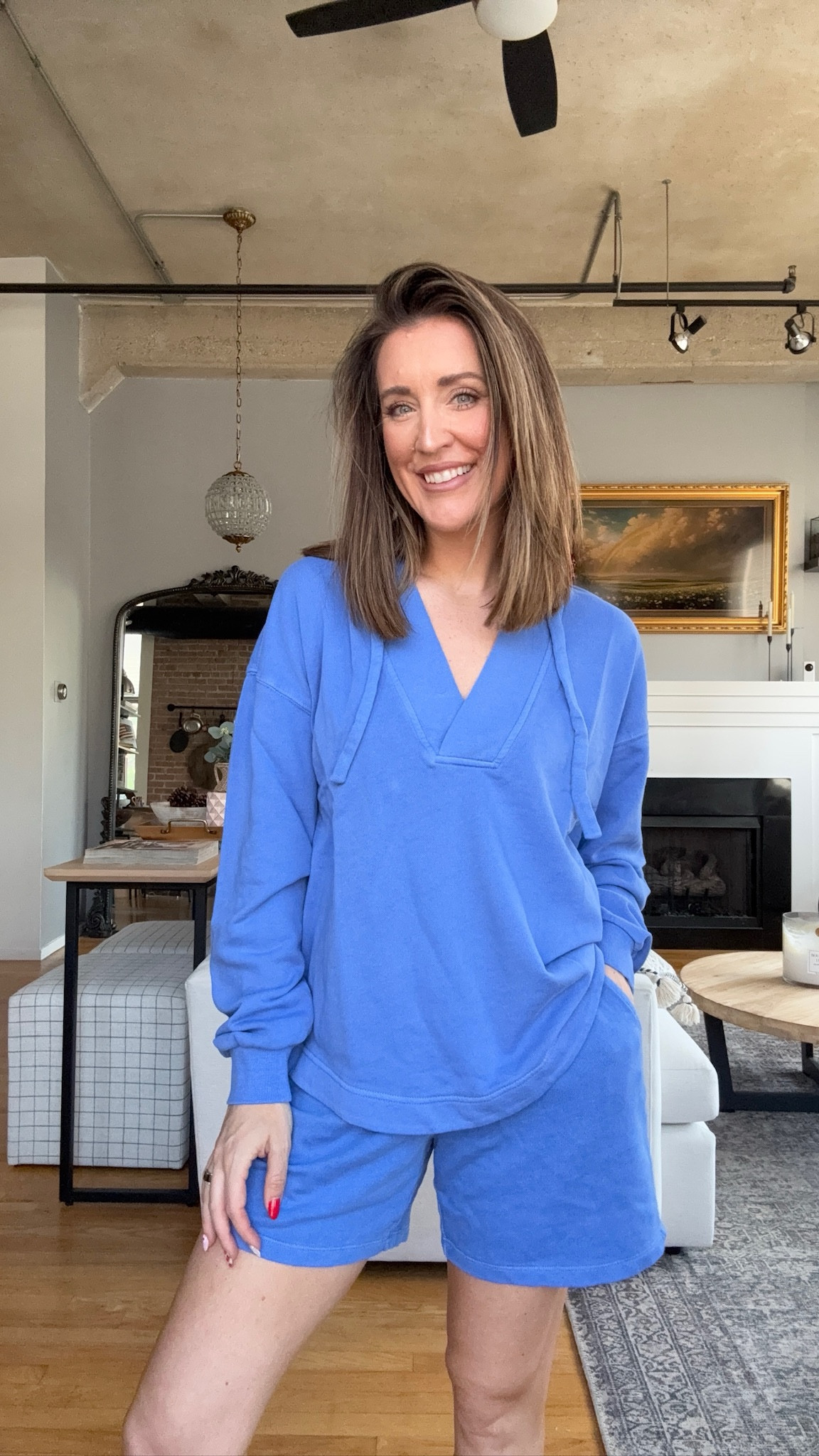 This old navy set is giving Aerie vibes! So soft, cozy oversized fit and the shorts have a great longer length. I got my true size

#LTKStyleTip #LTKFindsUnder50