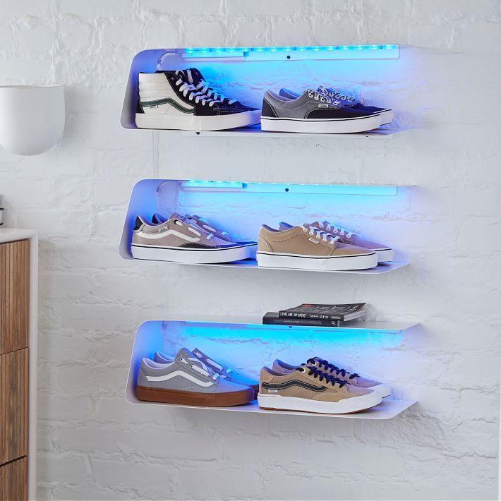Light Up Wall Shelf (24") | Pottery Barn Teen