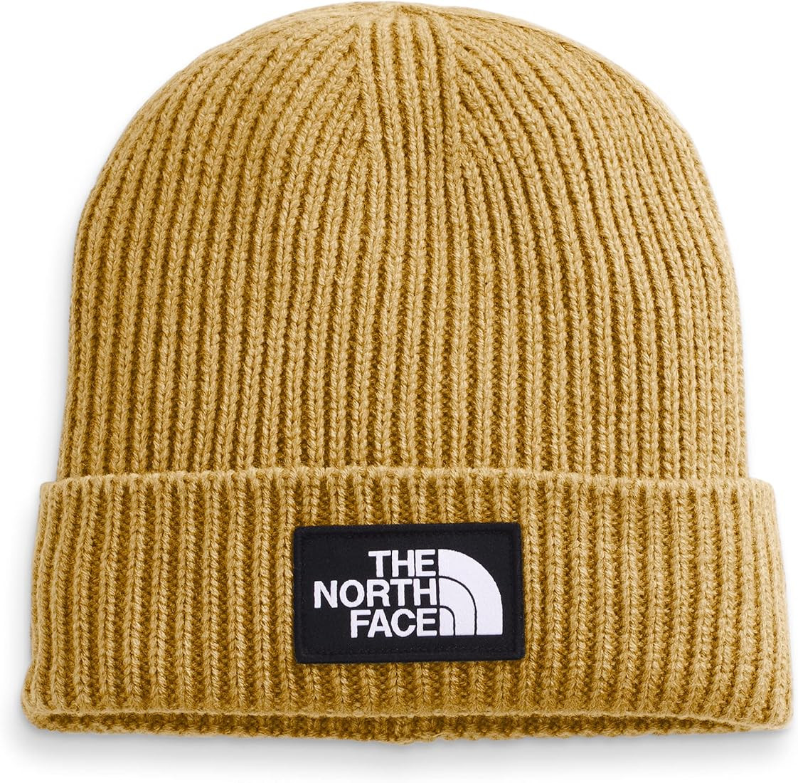 THE NORTH FACE TNF™ Logo Box Cuffed Beanie, Arrowwood Yellow, OS-REG | Amazon (US)