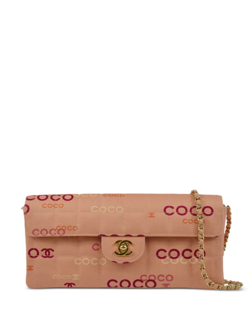 CHANEL Pre-Owned 2000 East West shoulder bag - Pink | Farfetch Global