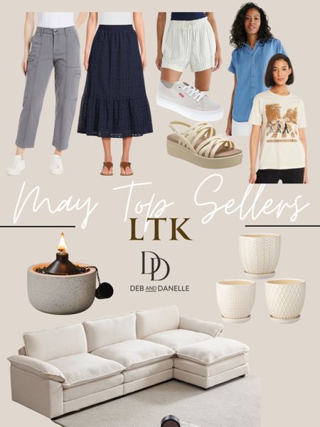 Our top selling products from LTK for the month of May were all from Walmart! Walmart home and fashion items have been so good lately. Here are some great outfits for Summer as well as an amazing deal on a neutral-colored sectional couch. 

#LTKSaleAlert #LTKMidsize #LTKHome