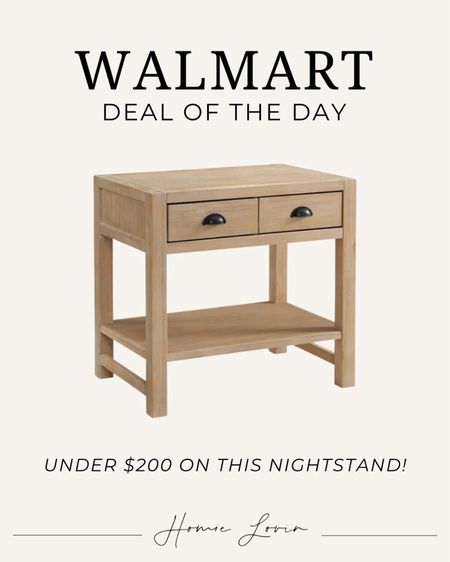 Under $200 on this  Walmart Deal of the Day!

Furniture, home decor, interior design, nightstand, end table, side table #Walmart

Follow my shop @homielovin on the @shop.LTK app to shop this post and get my exclusive app-only content!

#LTKSeasonal #LTKHome #LTKSaleAlert