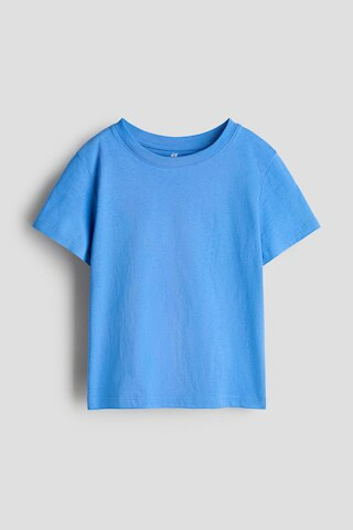 H & M - Cotton T-Shirt - Blue | H&M (US + CA)