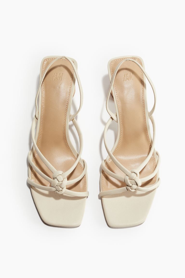 Strappy Heeled Sandals | H&M (US + CA)