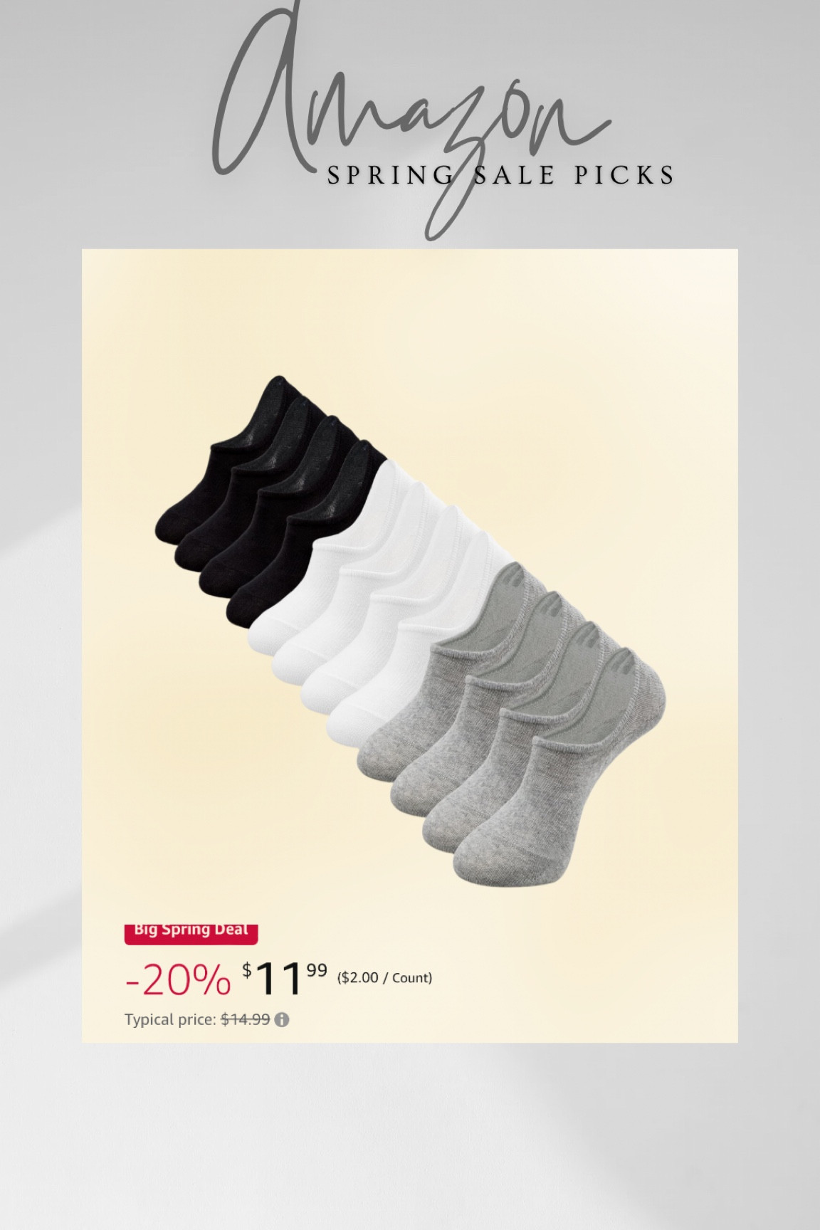 The BEST no-show socks ever. 

#LTKsalealert #LTKstyletip #LTKover40