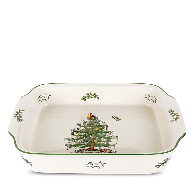 Spode Christmas Tree Rectangular Handled Dish | Bloomingdale's (US)