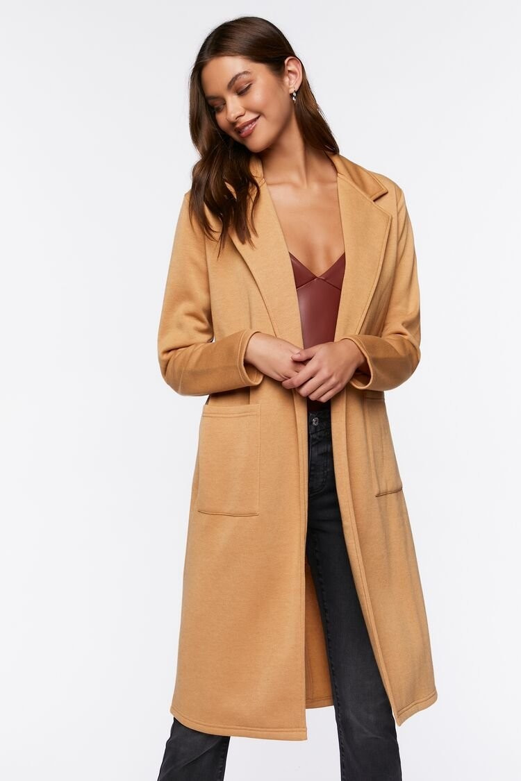 Fleece Duster Coat | Forever 21 (US)