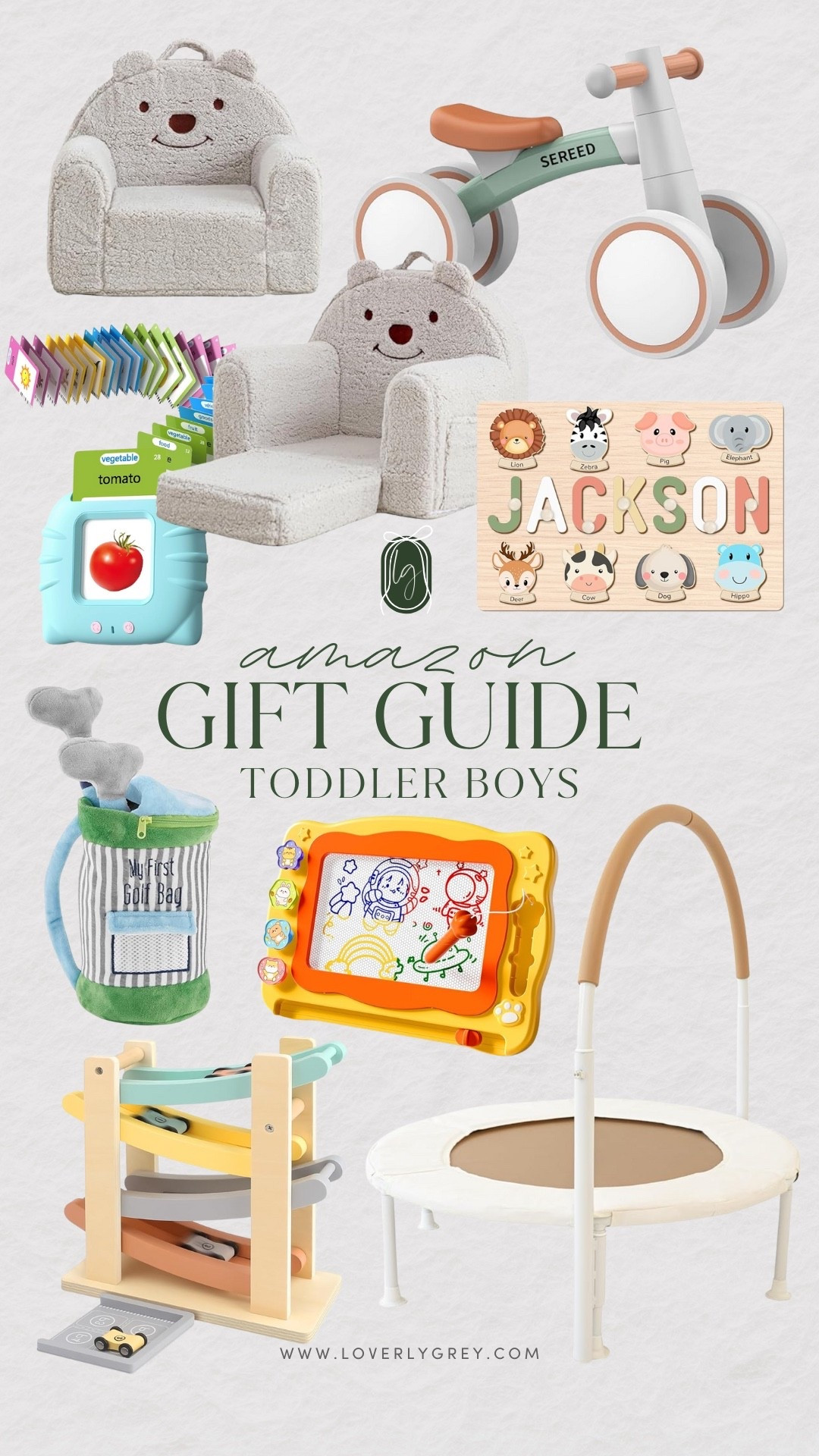 This Amazon gift guide for toddler boys is filled with things your little one will be sure to love! The best part is these will be at your doorstep just in time for Christmas morning!

Loverly Grey, toddler boy gift guide, toddler boy gift ideas, Amazon finds, Amazon gifts 

#LTKHoliday #LTKKids #LTKGiftGuide