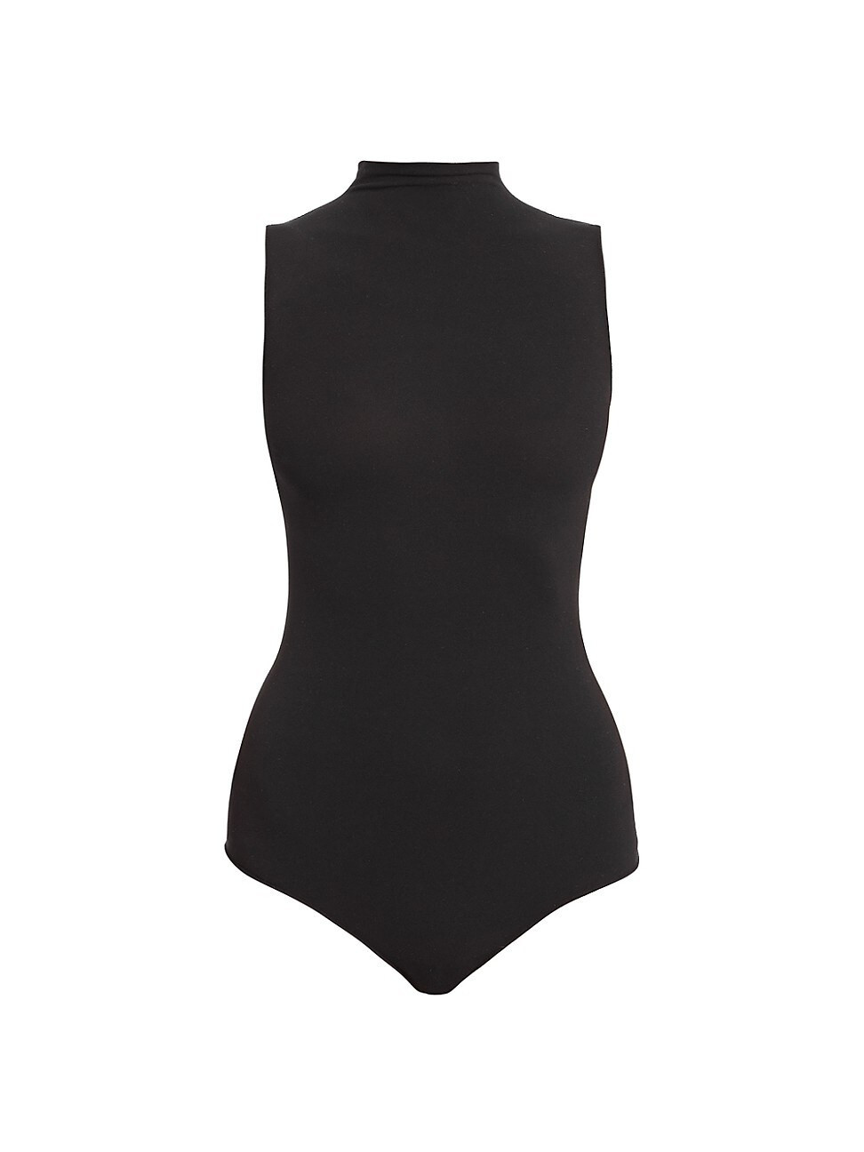 Women's Ballet Mockneck Sleeveless Bodysuit - Black | Saks Fifth Avenue