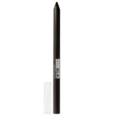 Maybelline Tattoo Studio Sharpenable Gel Pencil Waterproof Eyeliner - Deep Onyx - 0.04oz | Target