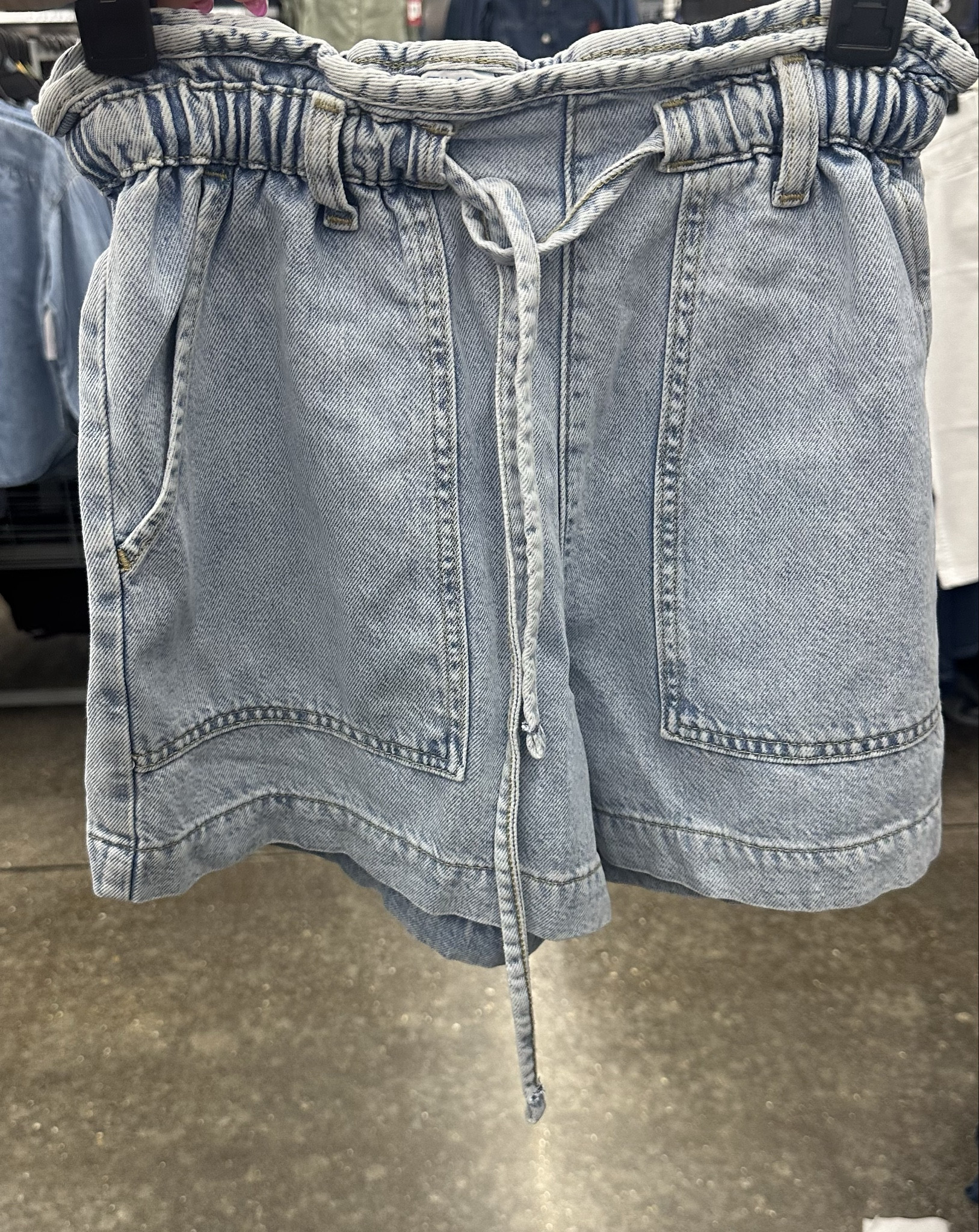 Tie shorts, Walmart 

#LTKdayinmylife #LTKootd