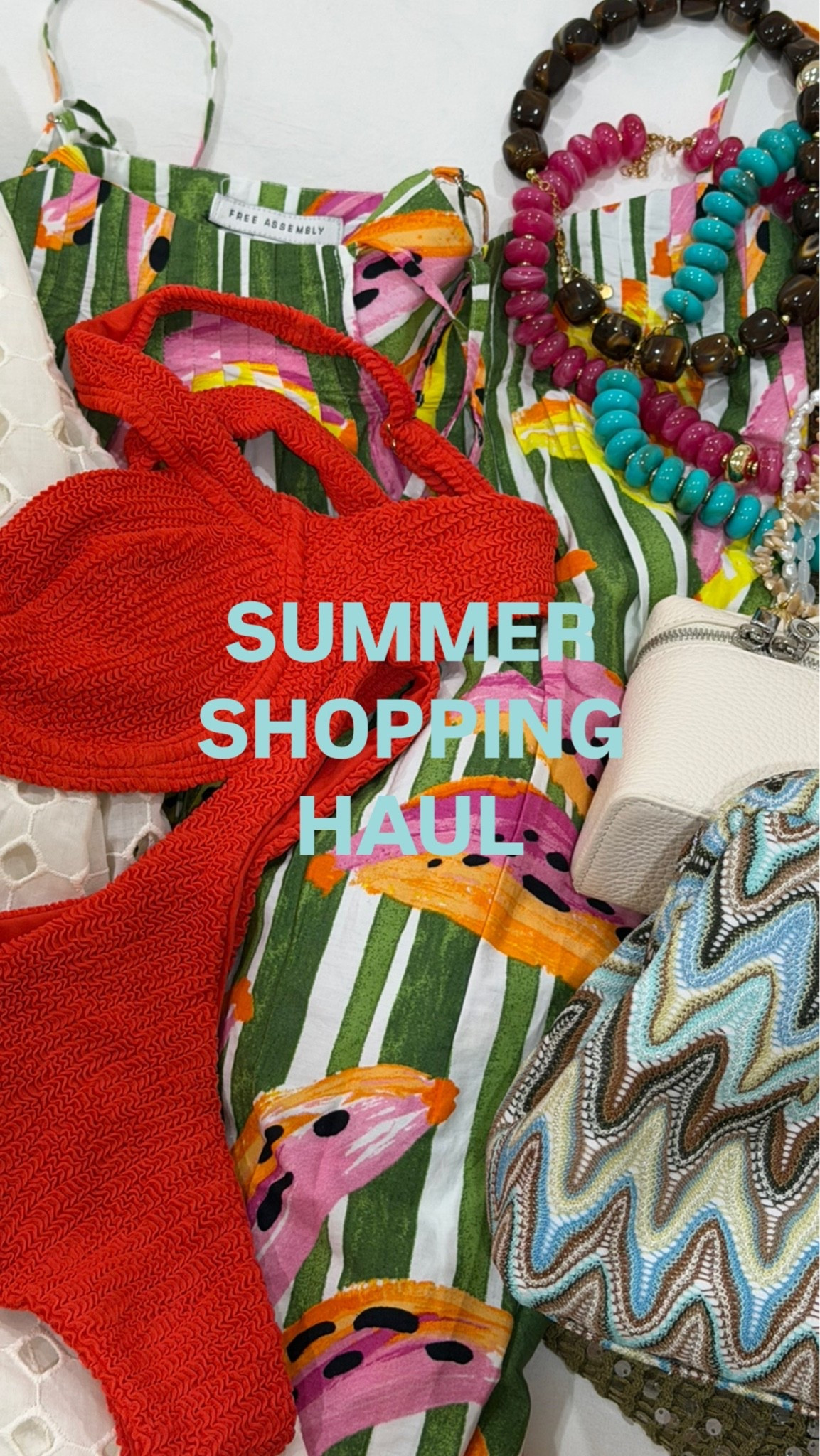 HAUL TIME 🪭🍸🦜💋 head over to my ig or tiktok for the full run down! xx

#LTKSeasonal #LTKSwim #LTKootd