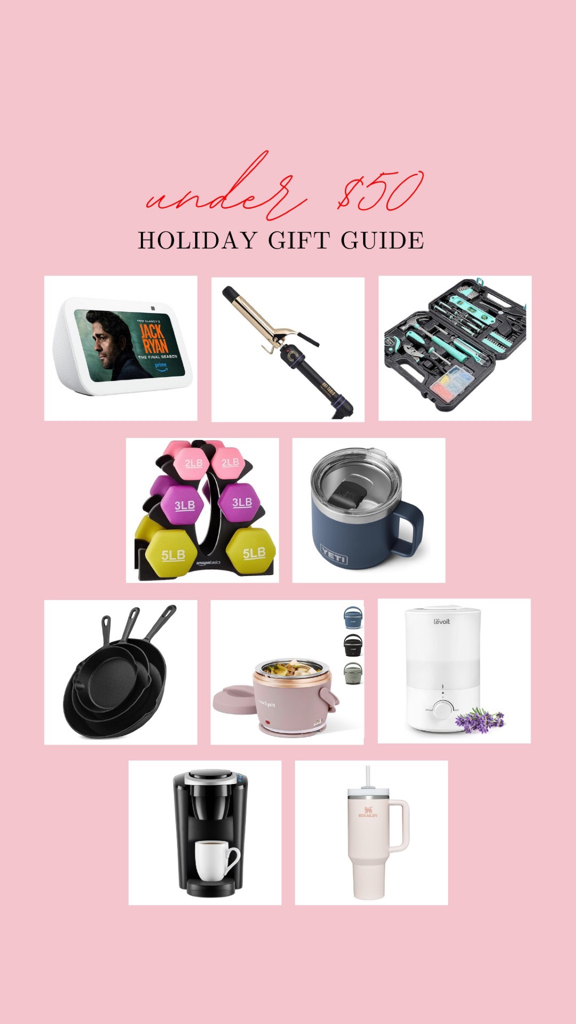Great gift ideas for $50 and under!

#LTKHoliday #LTKSeasonal #LTKGiftGuide