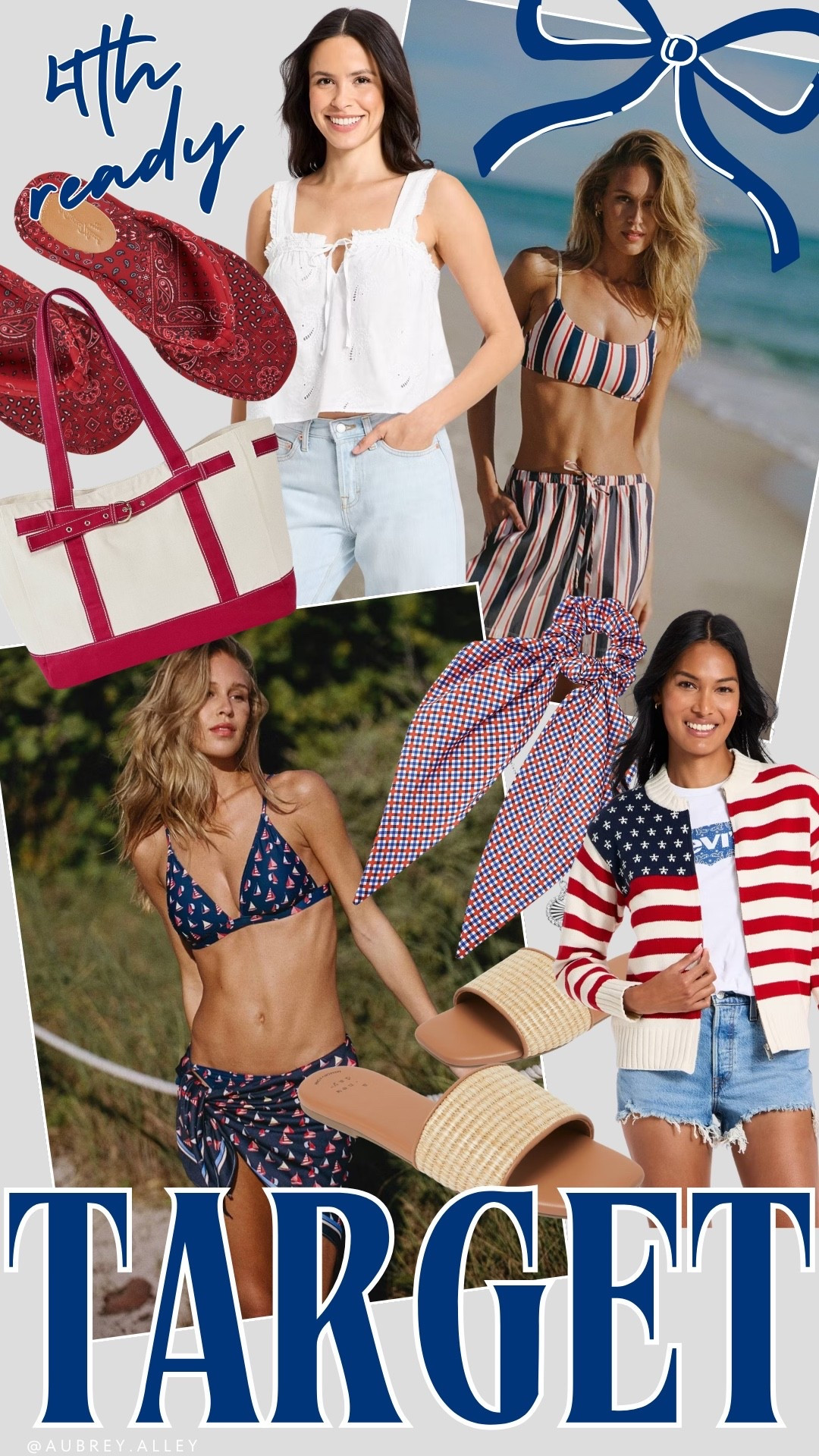 getting fourth of july ready with target pieces

#LTKSeasonal #LTKSwim #LTKootd