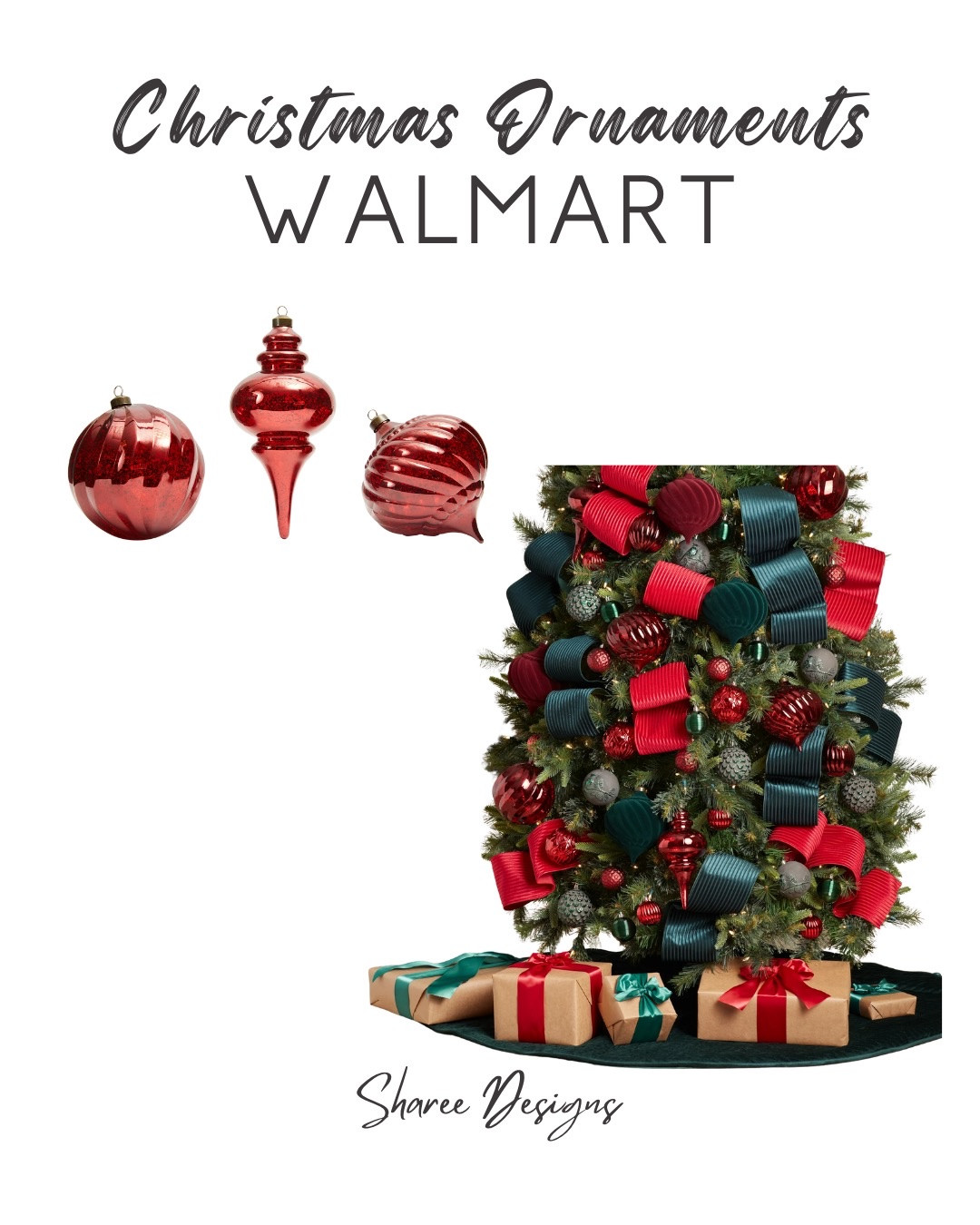Christmas ornaments from Walmart 

#LTKSeasonal #LTKStyleTip #LTKHoliday