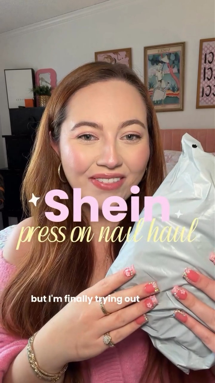 Trying out handmade press on nails from Shein!💅🏻 the exact listings for each set will be on my LTK or you can just type the item code in the search bar on Shein! ✨🩷 #shein #sheinnails #pressonnails #handmadenails #acrylicnails

#LTKBeauty #LTKvlog #LTKdayinmylife