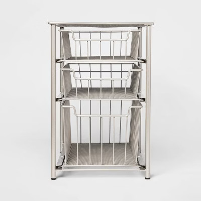 Three Tier Slide Out Drawer Organizer - Threshold™ | Target