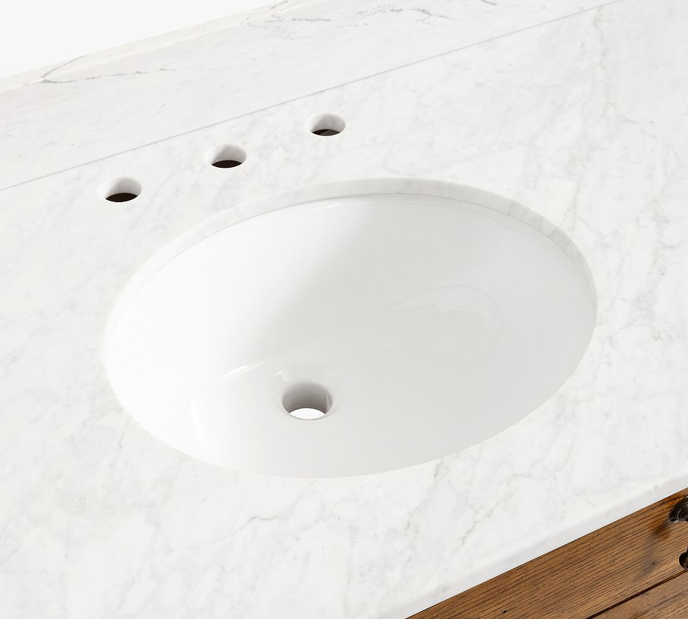 Summerville 54" Single Wide Sink Vanity | Pottery Barn (US)