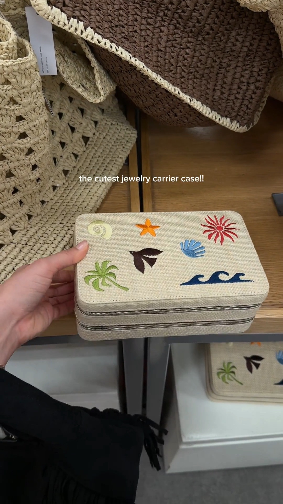 Just found the cutest jewelry carrier case, perfect for spring + summer trips!! It has two compartments, and a clear zippered pocket to keep all your rings/small jewelry.

#LTKFestival #LTKTravel