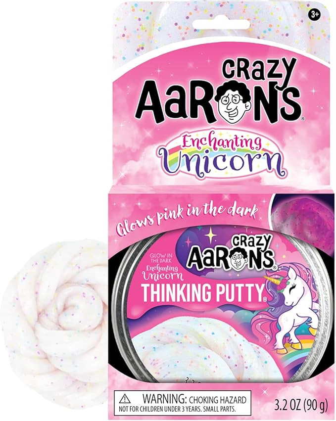 Crazy Aaron's Enchanting Unicorn 4" Tin Thinking Putty | Amazon (US)