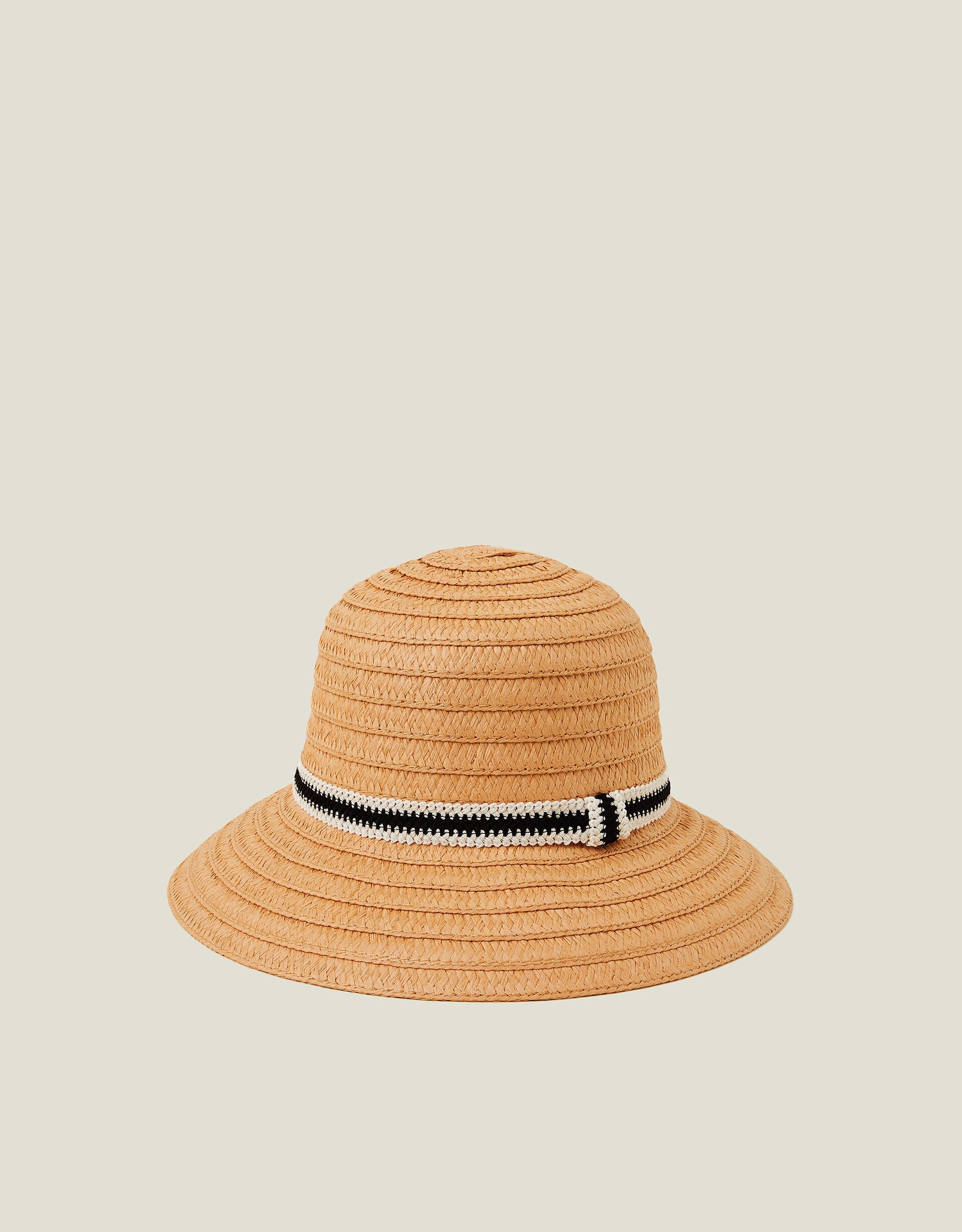 Monochrome Trim Bucket Hat | Accessorize (Global)