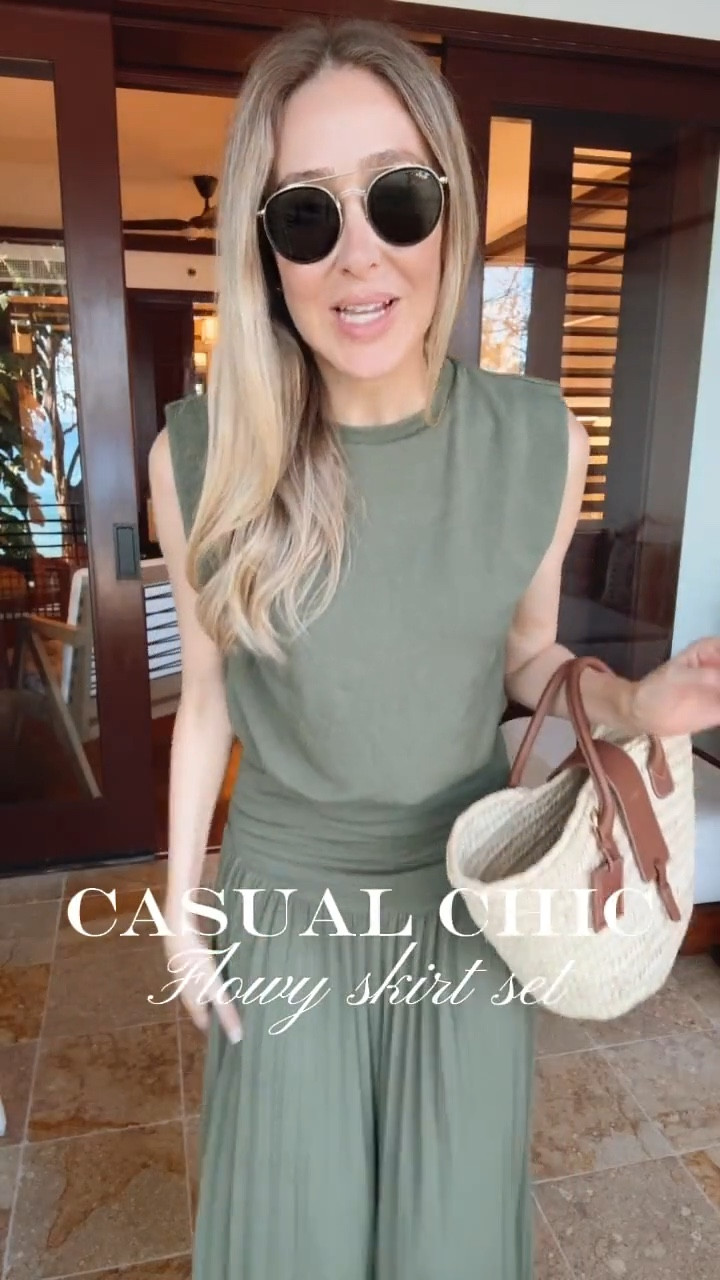 Casual chic flowy skirt set!
Resort wear I wore in Costa Rica last weekend!
Gorgeous and flattering set that I wore in my last vacation, perfect for so many occasions. Fits true to size and I’m wearing size small 
vacation outfits beach 
Resort wear 
Spring outfit 
Spring dresses


#LTKootd #LTKU #LTKSeasonal