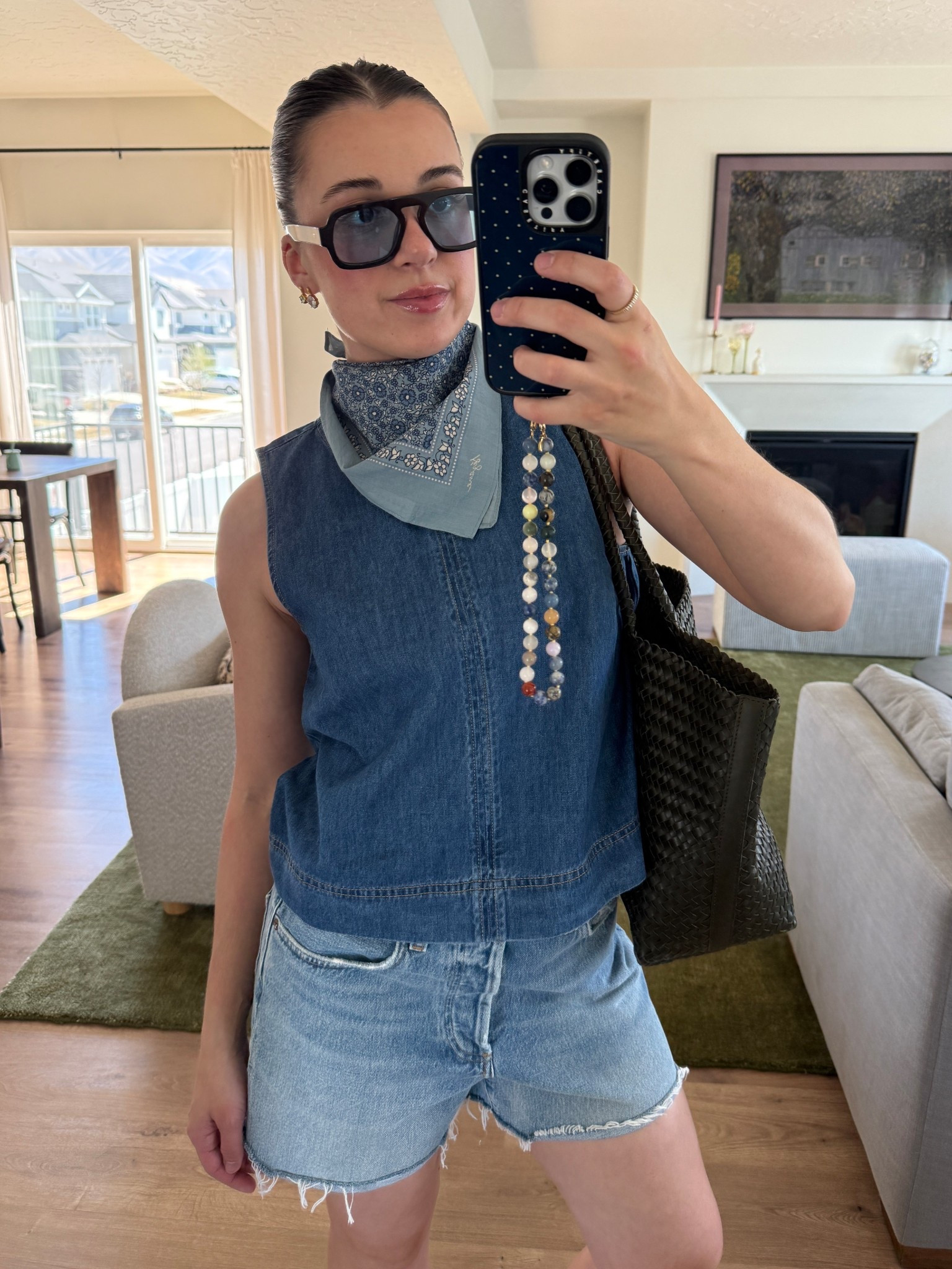 Small tank and 26 in nye agolde shorts! Shorts run big I maybe should’ve sized down. 

#LTKSeasonal #LTKFestival #LTKootd