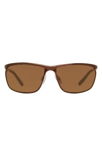 Eddie Bauer 62mm Rectangle Sunglasses in Brown/Brown at Nordstrom Rack | Nordstrom Rack