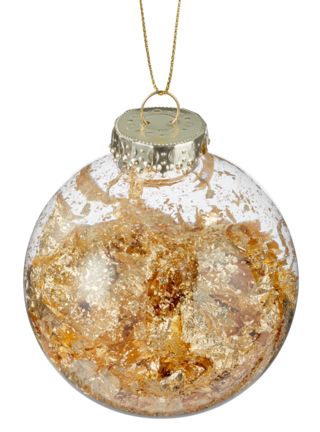 CANVAS Gold Collection Decoration Foil Filled Ball Christmas Ornament, 3-in | Canadian Tire