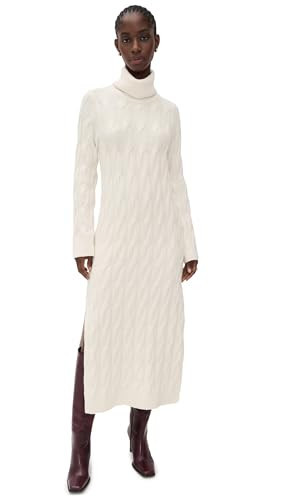 Splendid Women's x Cellajaneblog Cable Sweater Dress, Snow, White, Off White, L | Amazon (US)