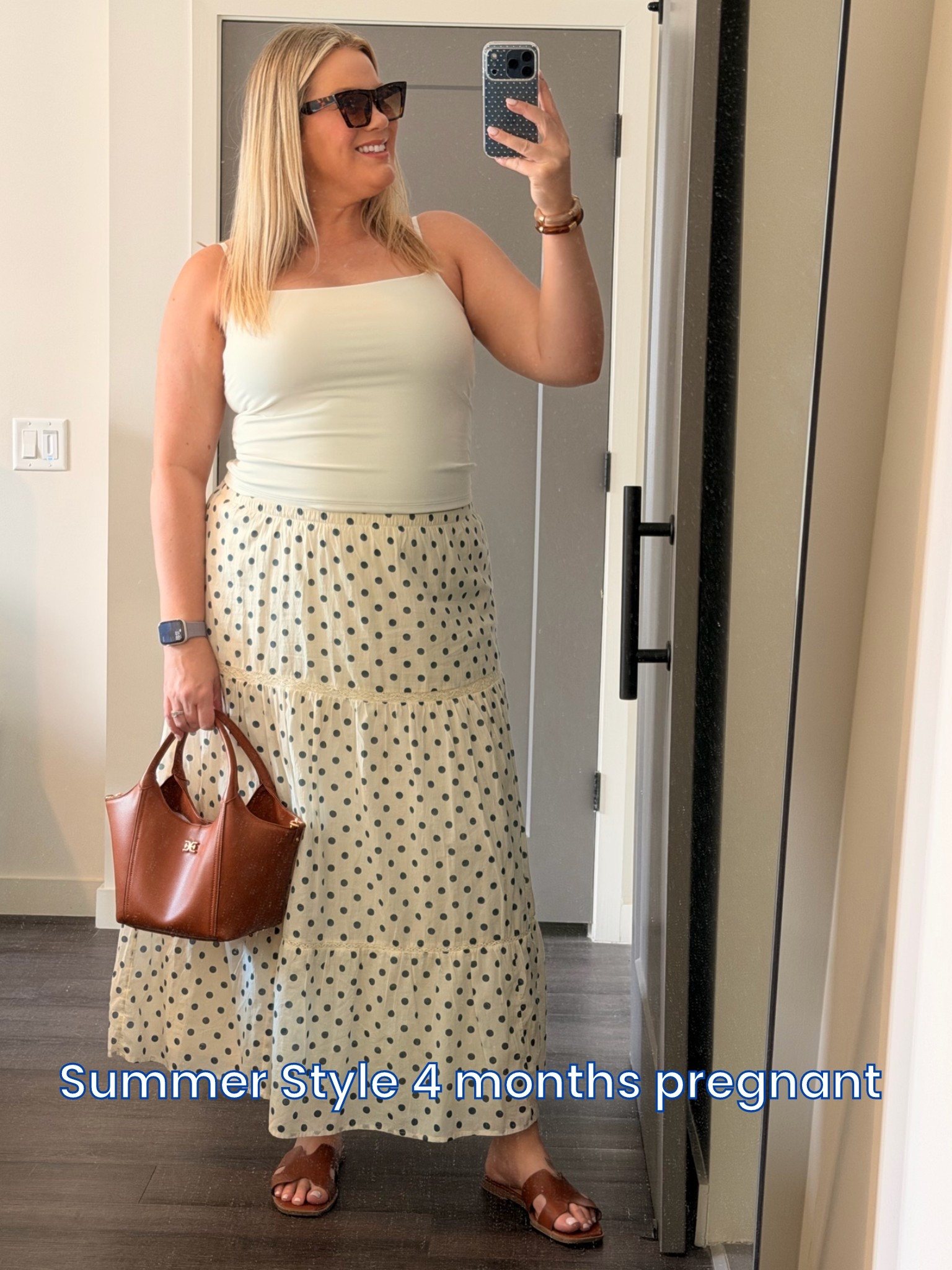 Loving maxi skirts & tank tops for summer. Currently 4 1/2 months pregnant so trying to style the “bump” in this summer heat!

#LTKBump #LTKMidsize #LTKTall