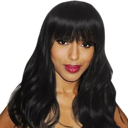 Consumable beauty&personalcare Black Wig Double Straight Long Wigs Heat Women Synthetic wig | Walmart (US)