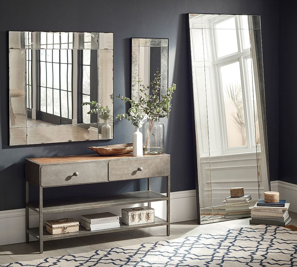 Tribeca Antiqued Glass Mirror Collection | Pottery Barn (US)