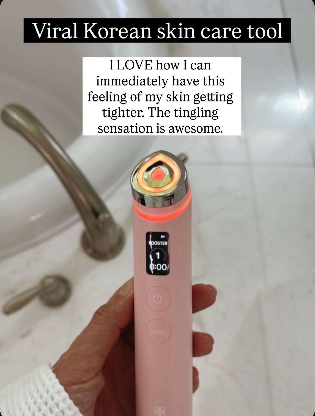 Love how it makes my skin feel tighter immediately after using it 
I have not tested for a long time yet, but I love how after the first day using it ( the firmness after was great)

#LTKselfcare #LTKBeauty #LTKOver40