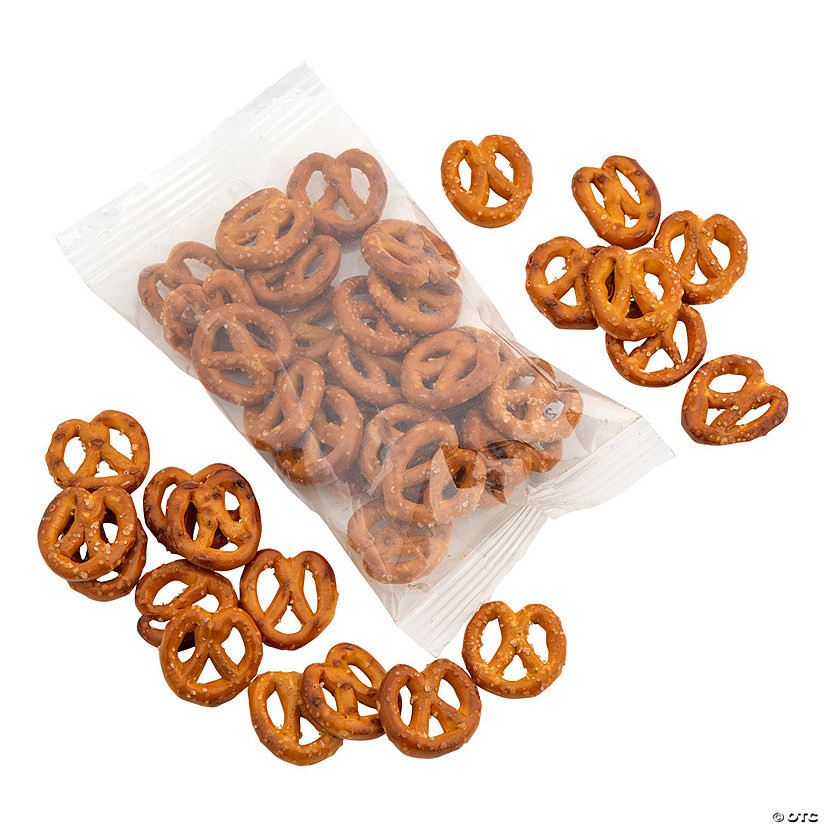 Bulk 48 Pc. Clear Pretzel Fun Packs | Oriental Trading Company