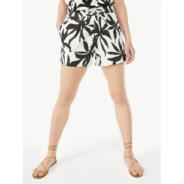 Free Assembly Women's Pull On Shorts | Walmart (US)