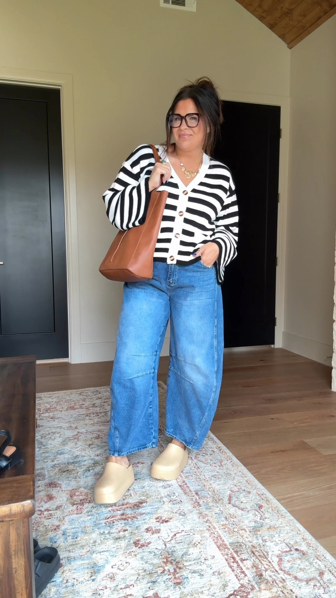 Barrel Jeans styled 4 ways!
Barrel Jean: 14 (shade “blue)
Blazer: XXL
Striped Sweater: XXL
Denim Vest: XXL
Striped Sweatshirt: XXL

#LTKMidsize #LTKStyleTip #LTKFindsUnder50