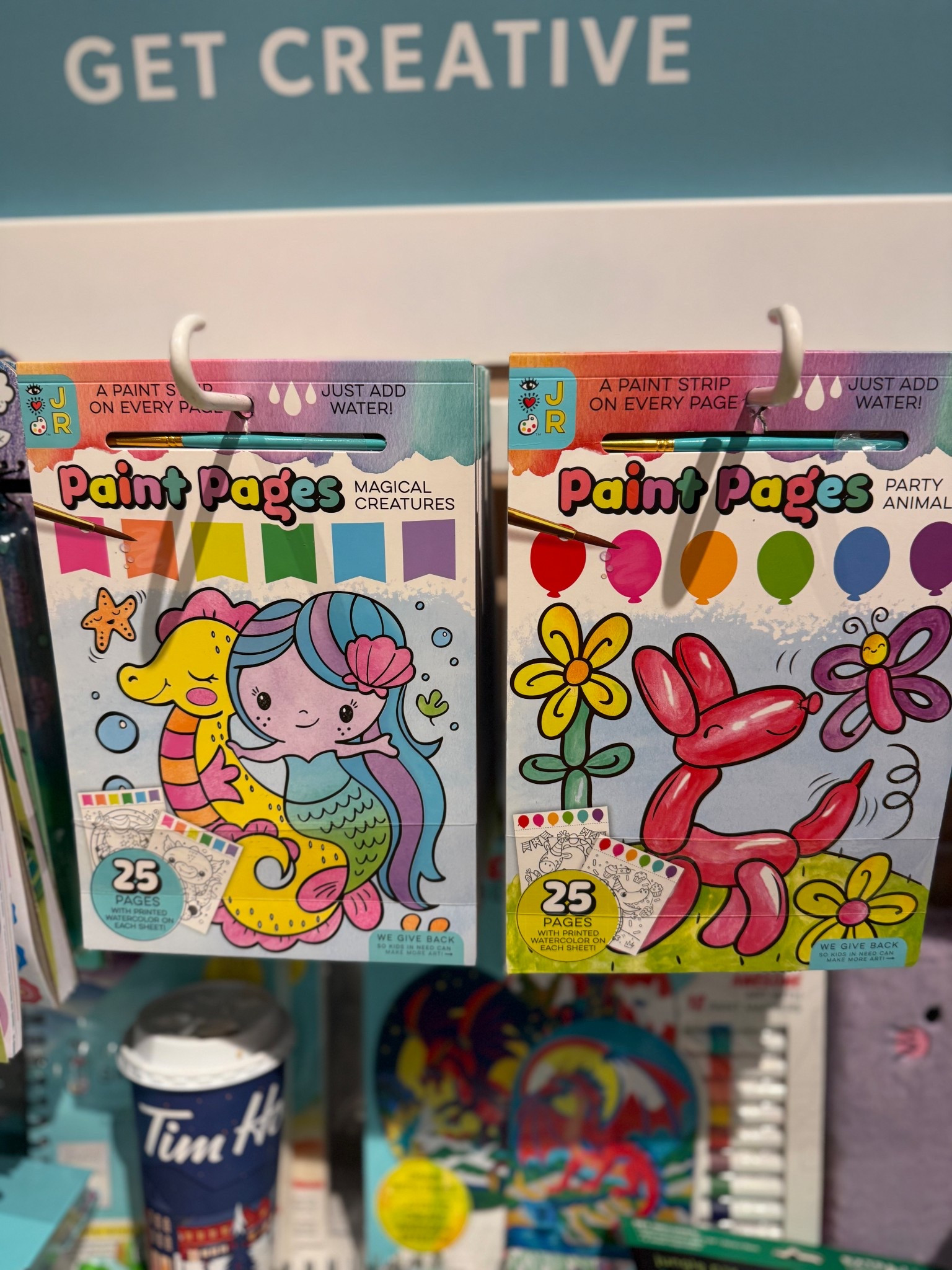 My daughter is obsessed with these paint with water coloring books! I try giving her water paints with blank white pages and it’s not the same as giving her a colouring book! My daughter is 3 but this is a great holiday gift for kids ages 3-5 and 4-8. When we’re inside all day because of the cold winter it’s fun to do these fun arts and crafts and drawing activities to keep the creativity going 

#LTKbaby #LTKkids #LTKfamily