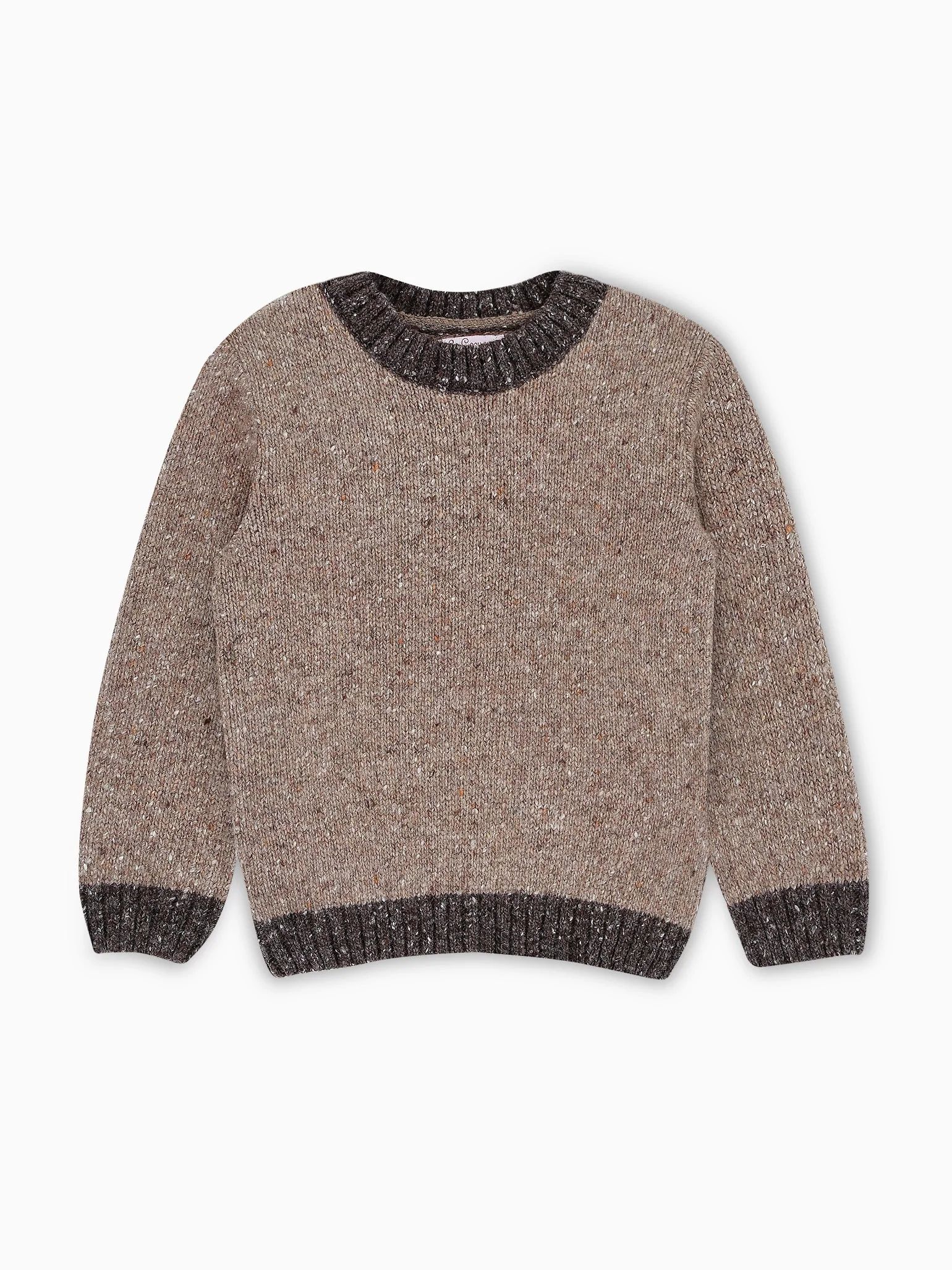 Brown Mirlo Boy Sweater | La Coqueta (US)