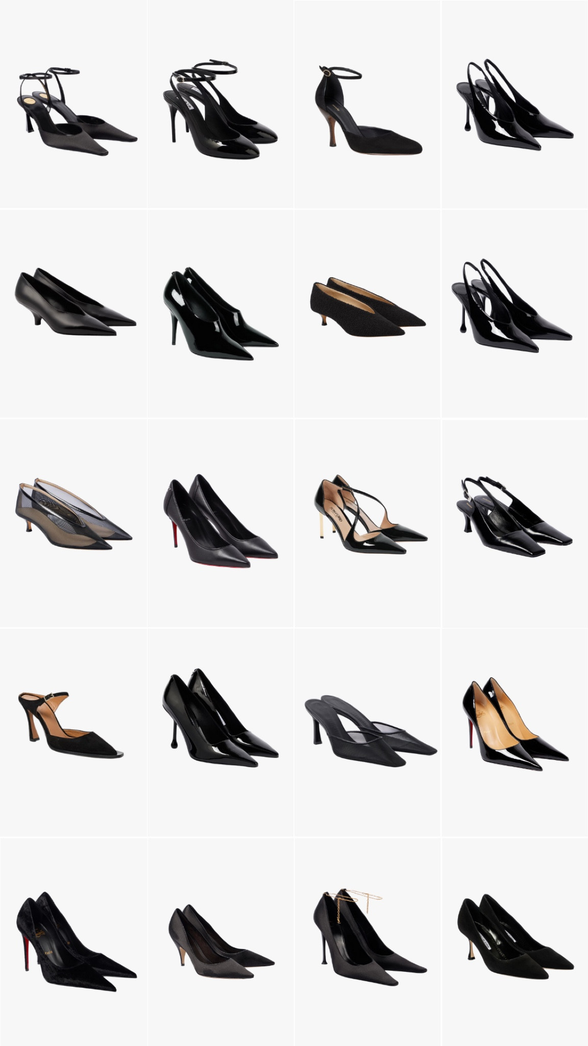 Black pumps edit